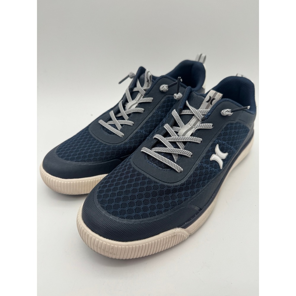 Hurley Exeter Men's Size 12 Navy Mesh Athletic Sneakers Casual Shoes